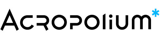 Acropolium — логотип B2B-компанії з розробки програмного забезпечення